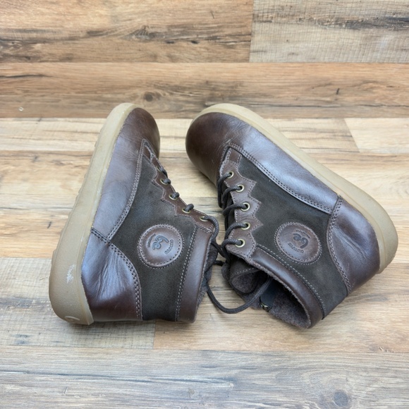 Be Lenka Atlas barefoot women's size 10.5 Eu 41 minimalist leather boots brown - Picture 5 of 10